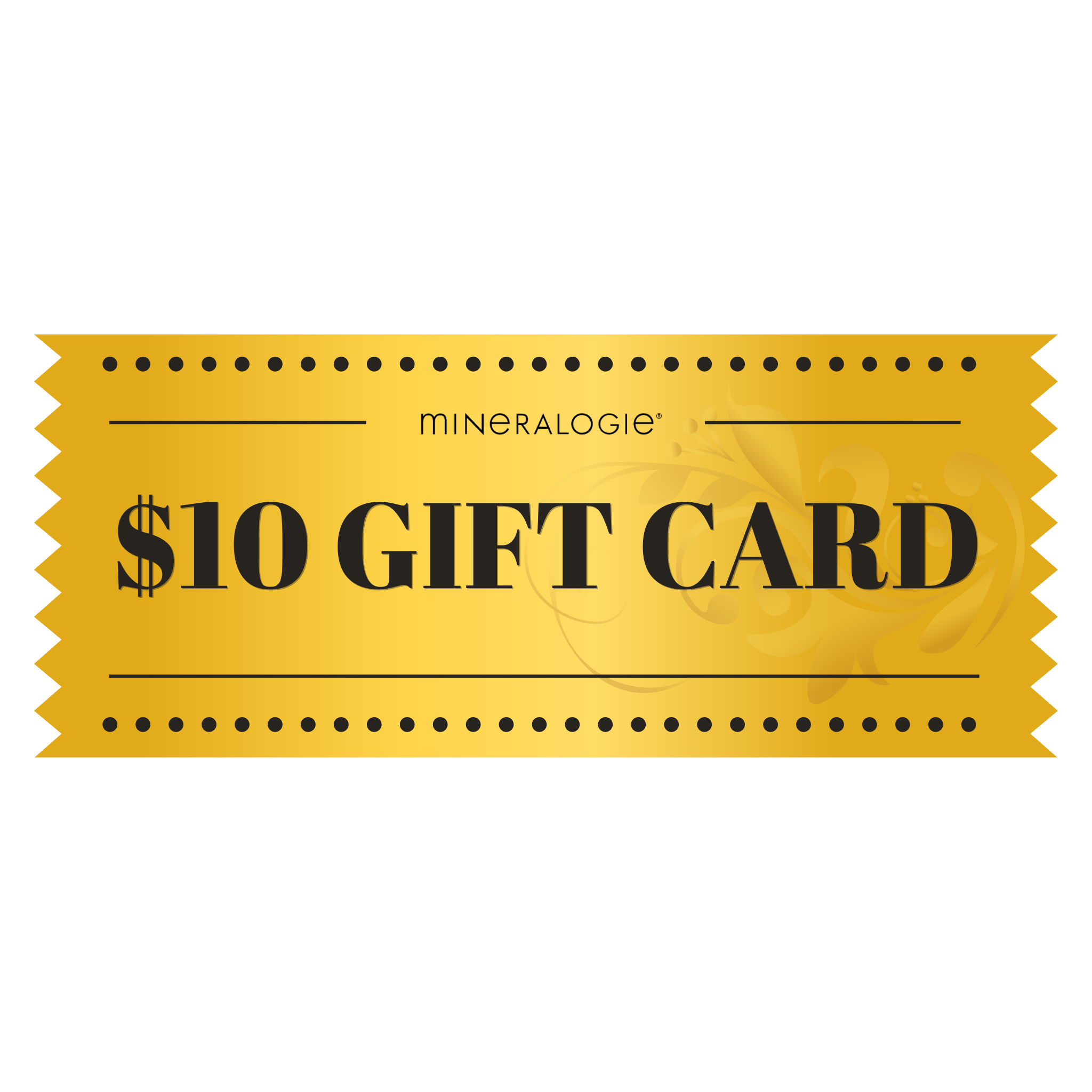 Golden Ticket $10 Gift Card