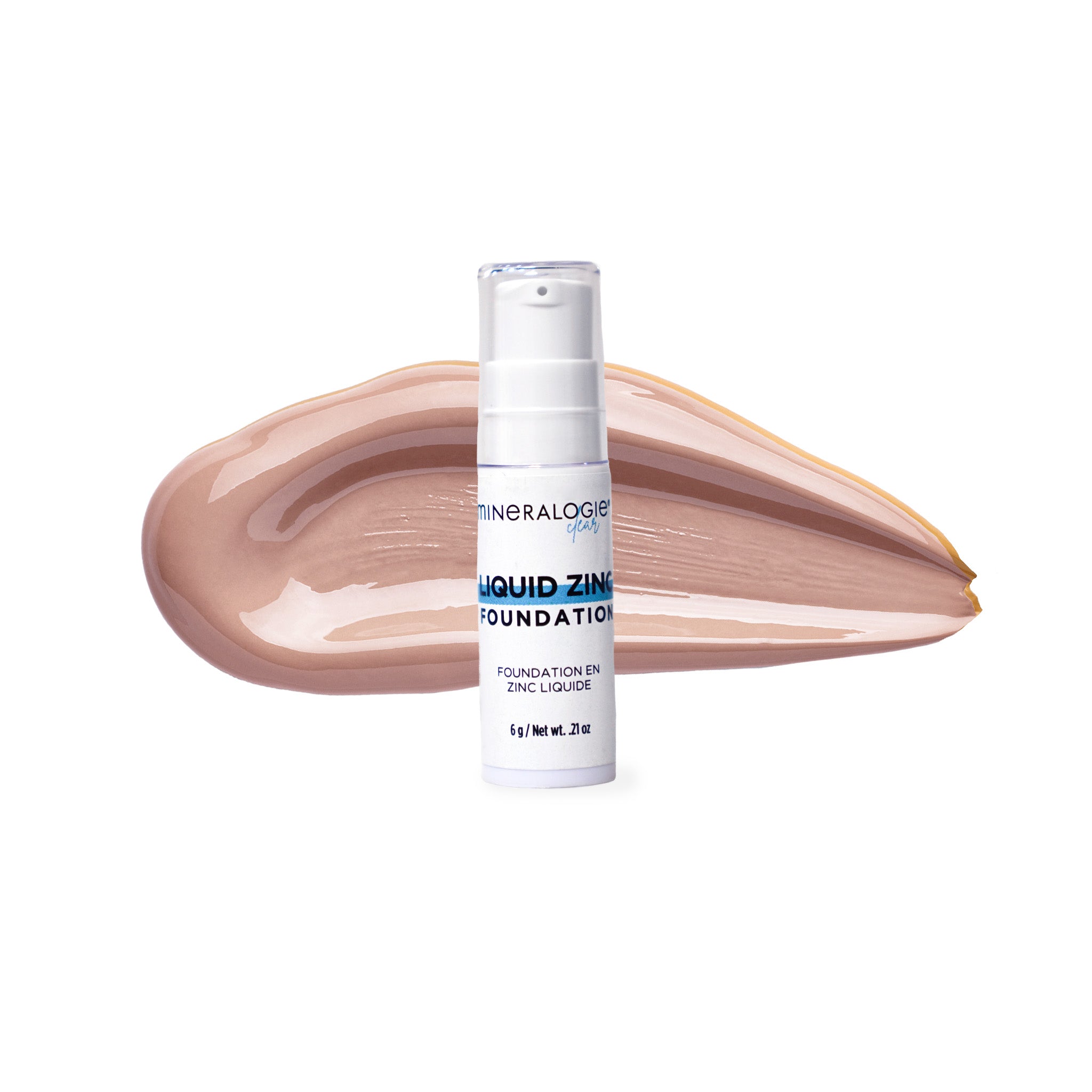 CLEAR Liquid Zinc Foundation Sample