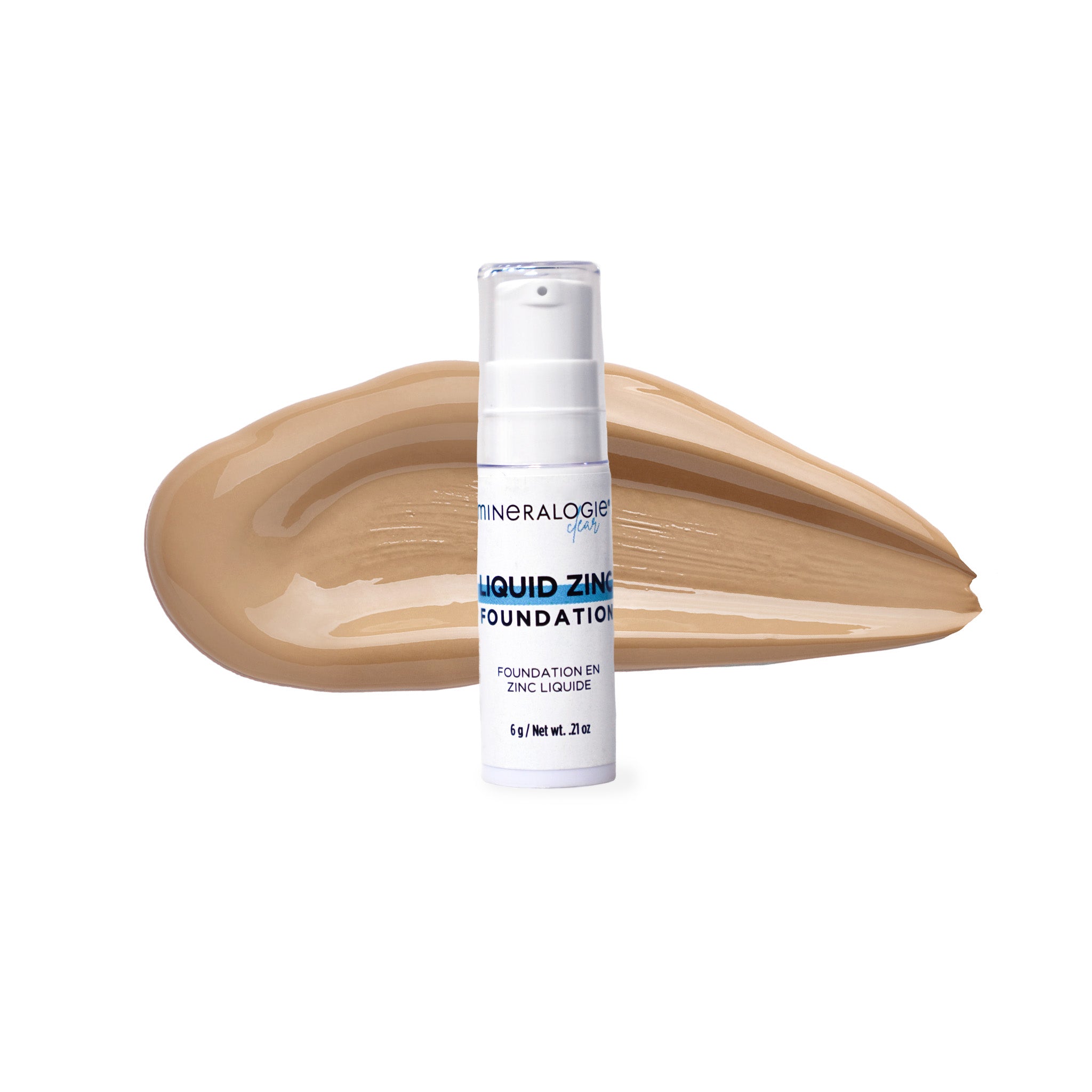 CLEAR Liquid Zinc Foundation Sample