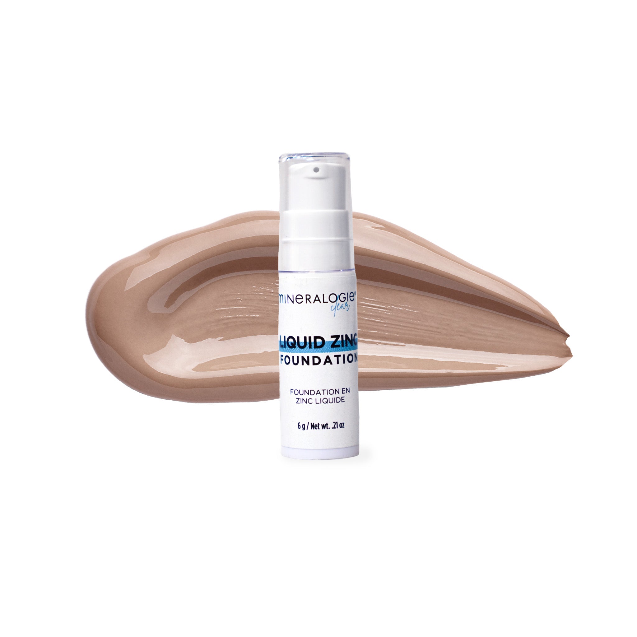 CLEAR Liquid Zinc Foundation Sample