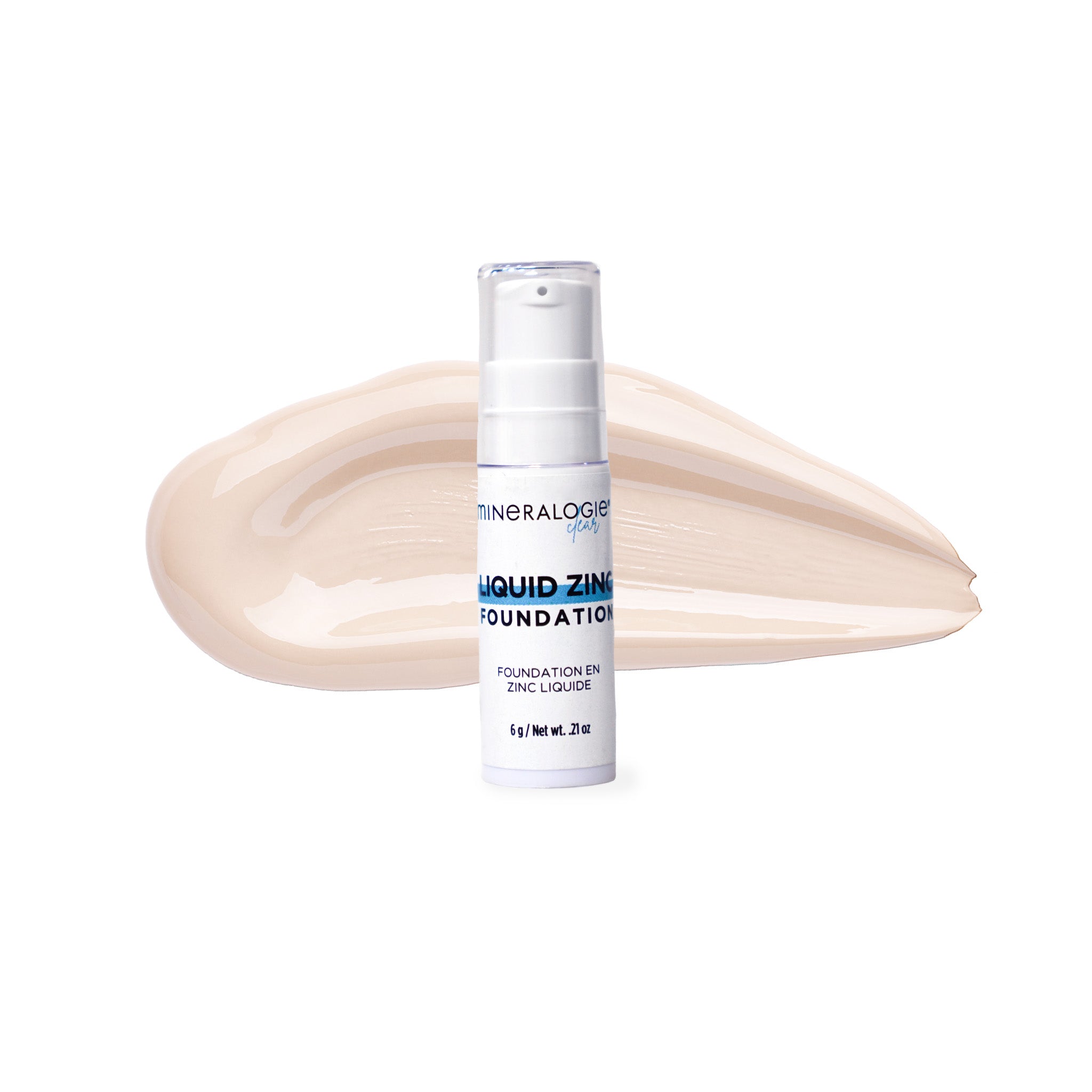 CLEAR Liquid Zinc Foundation Sample