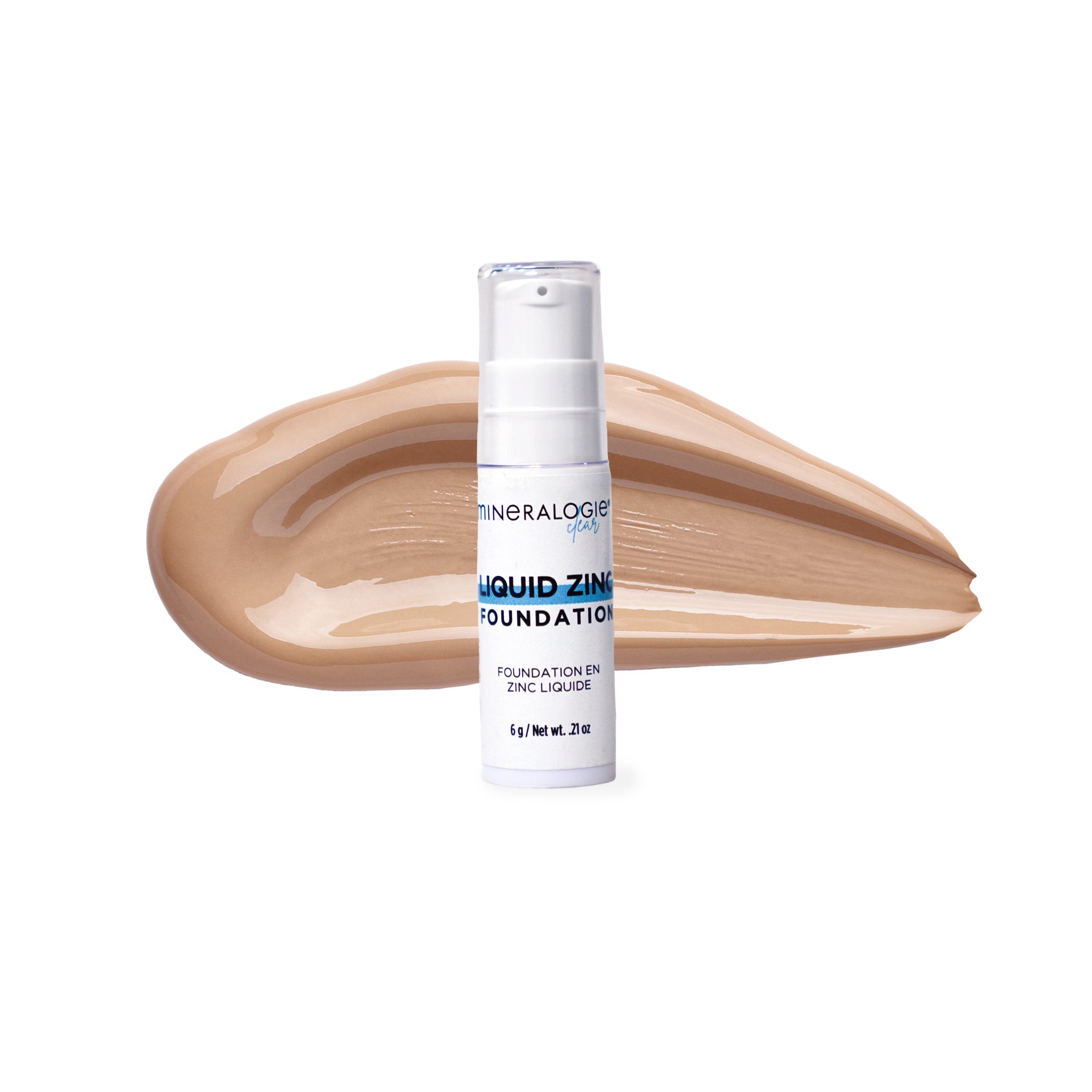 CLEAR Liquid Zinc Foundation Sample