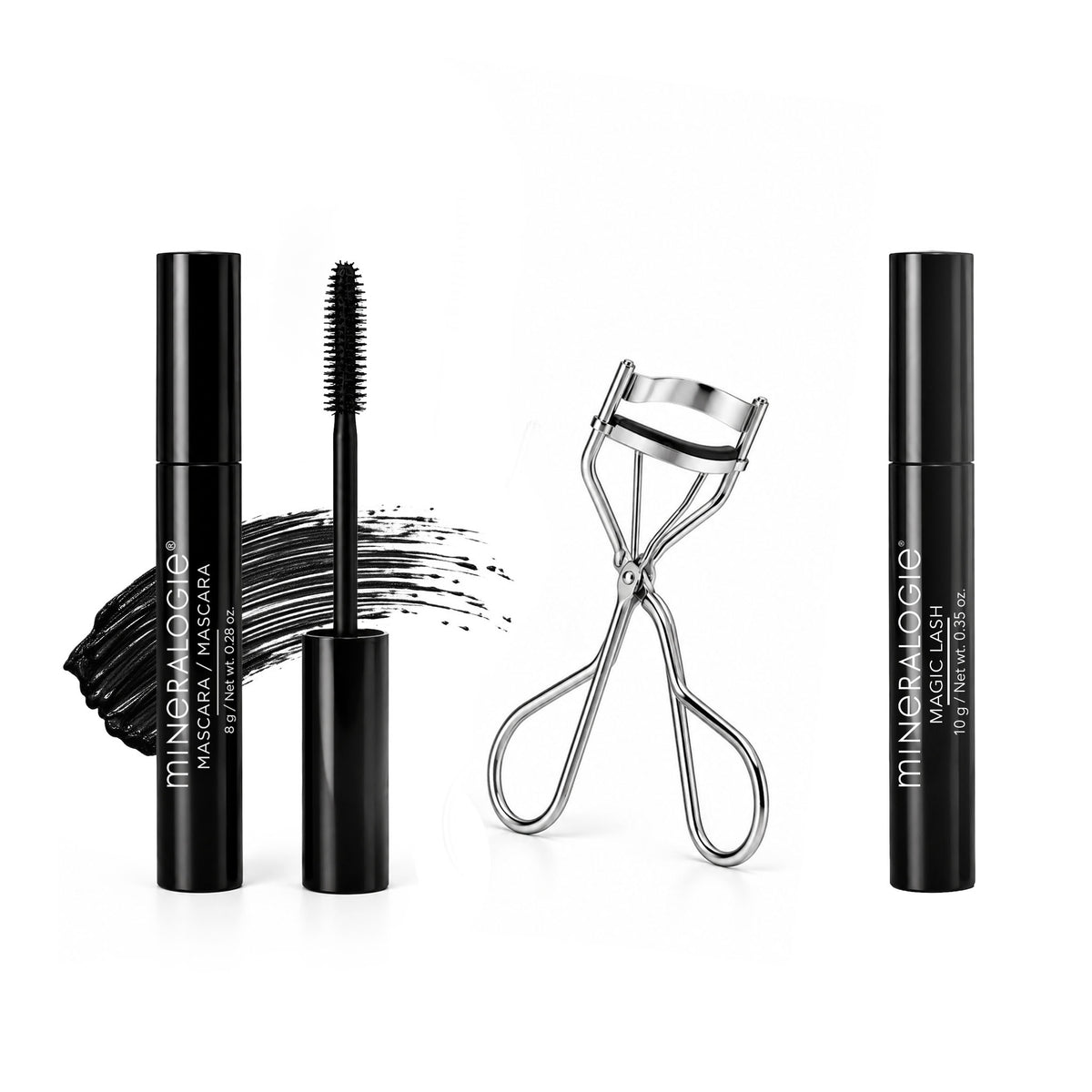 Lash Fusion Trio Mascara, Primer & Eyelash Curler Set