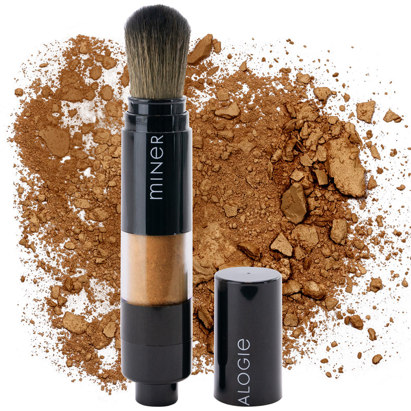 Loose Mineral Foundation Dispensing Brush