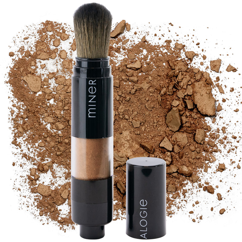 Loose Mineral Foundation Dispensing Brush