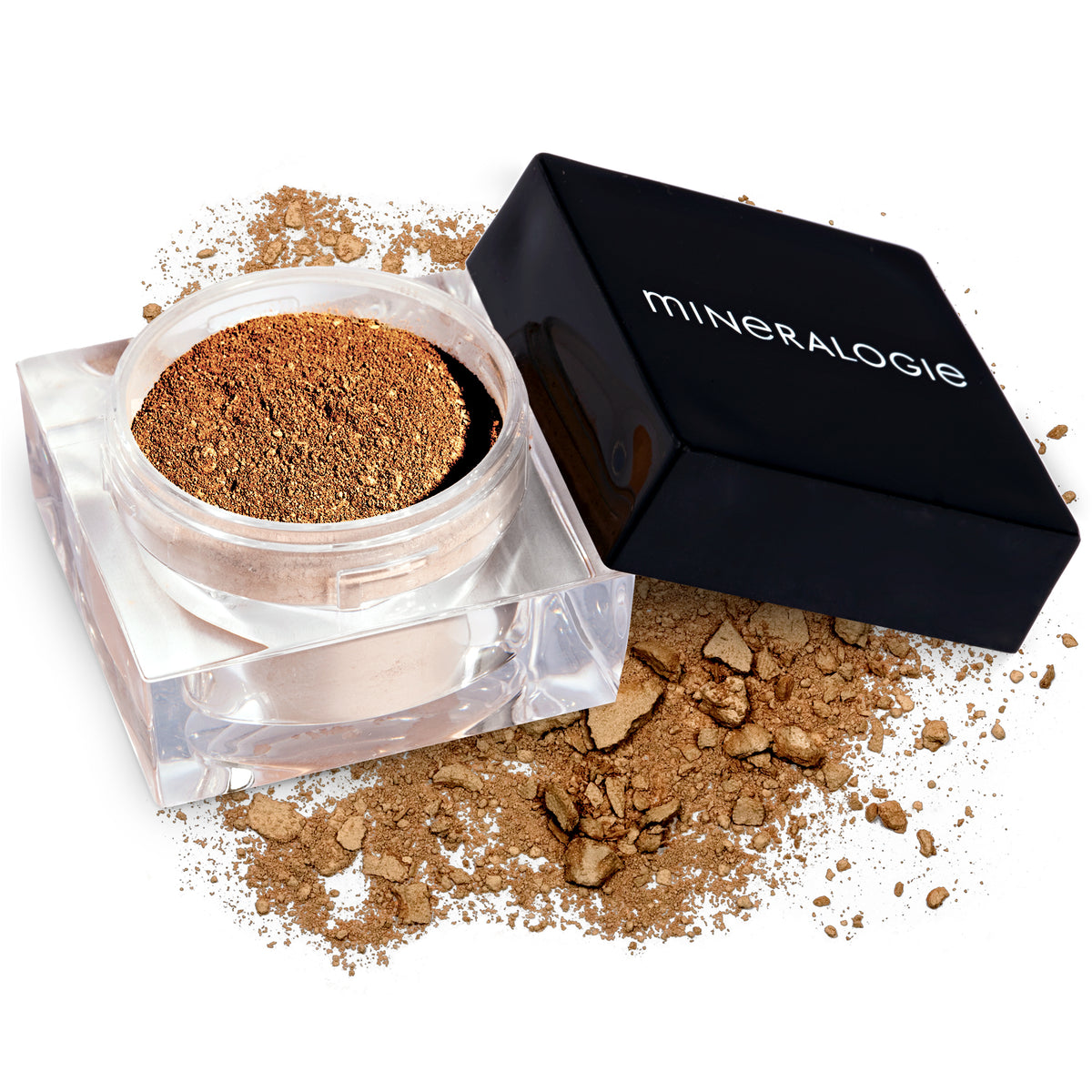 Mineralgoie Loose Mineral Foundation in Latte