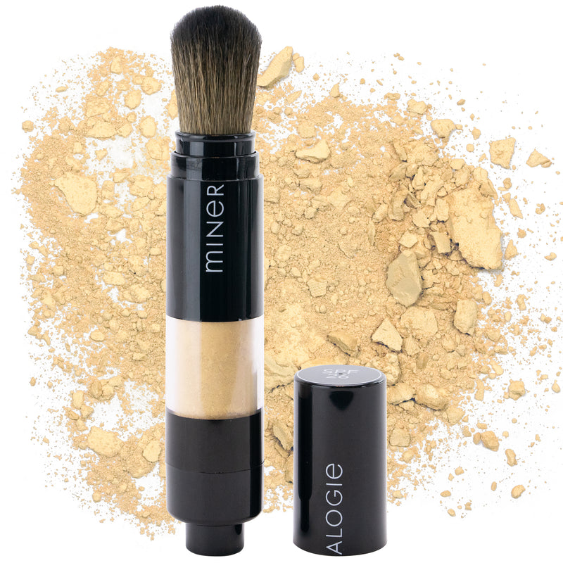 Loose Mineral Foundation Dispensing Brush