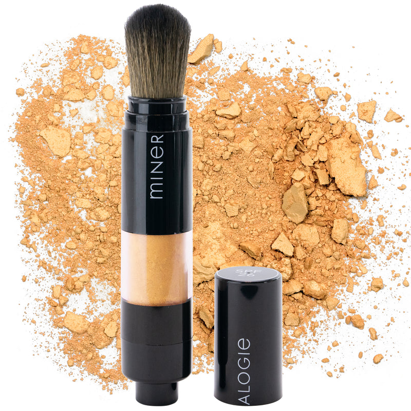Loose Mineral Foundation Dispensing Brush