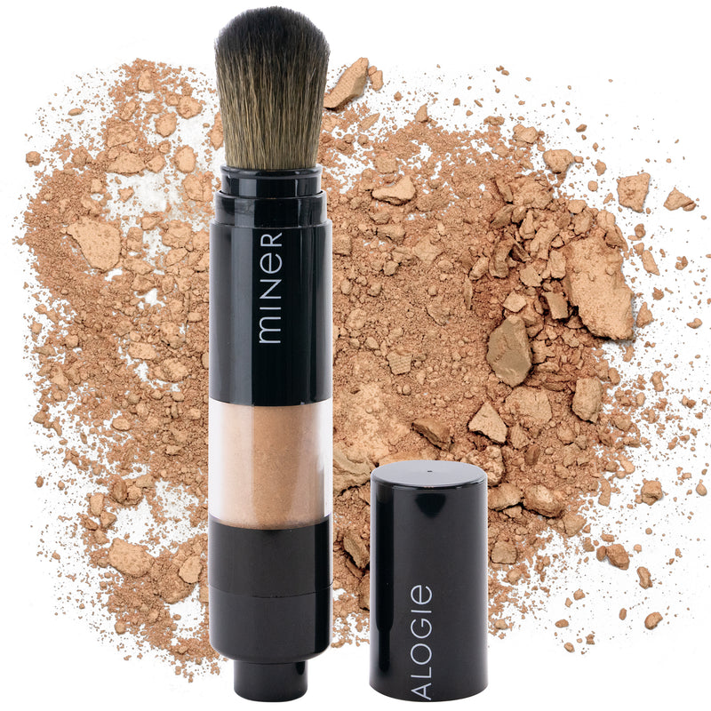 Loose Mineral Foundation Dispensing Brush