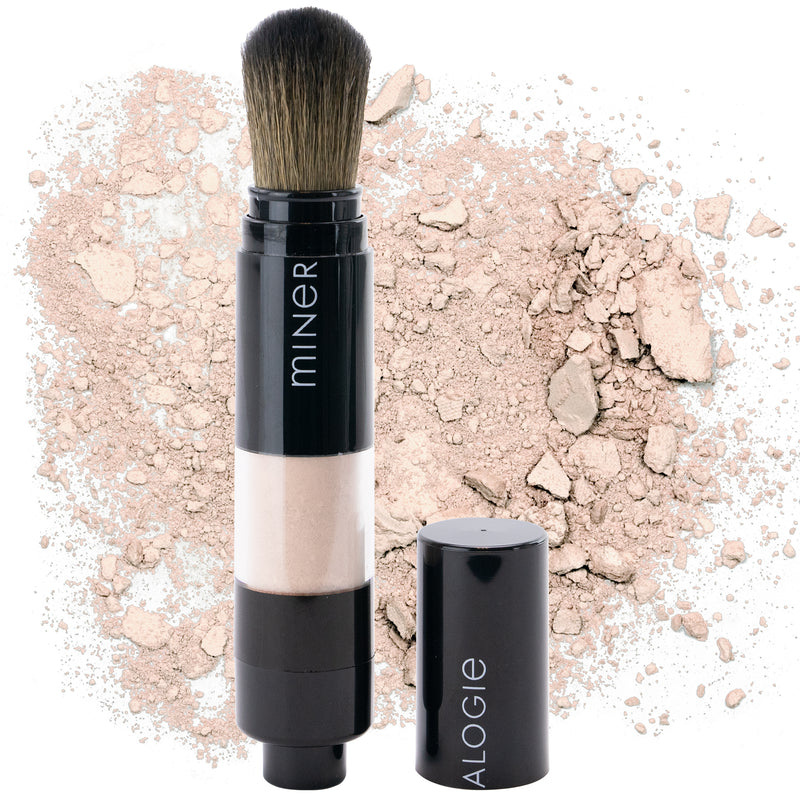 Loose Mineral Foundation Dispensing Brush