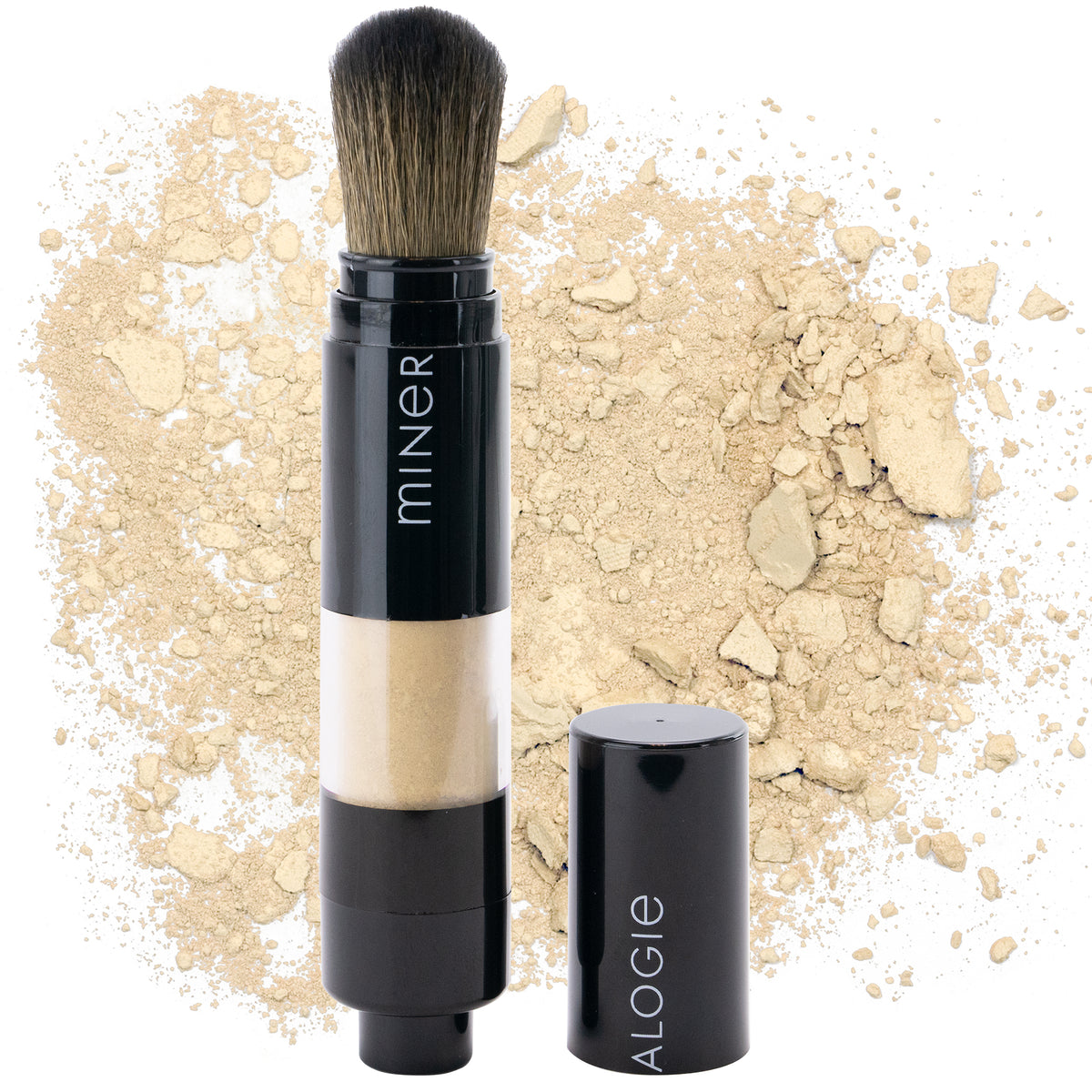 Loose Mineral Foundation Dispensing Brush