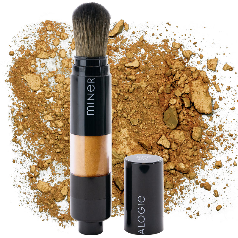 Loose Mineral Foundation Dispensing Brush