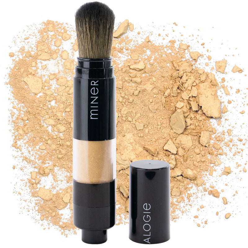 Loose Mineral Foundation Dispensing Brush